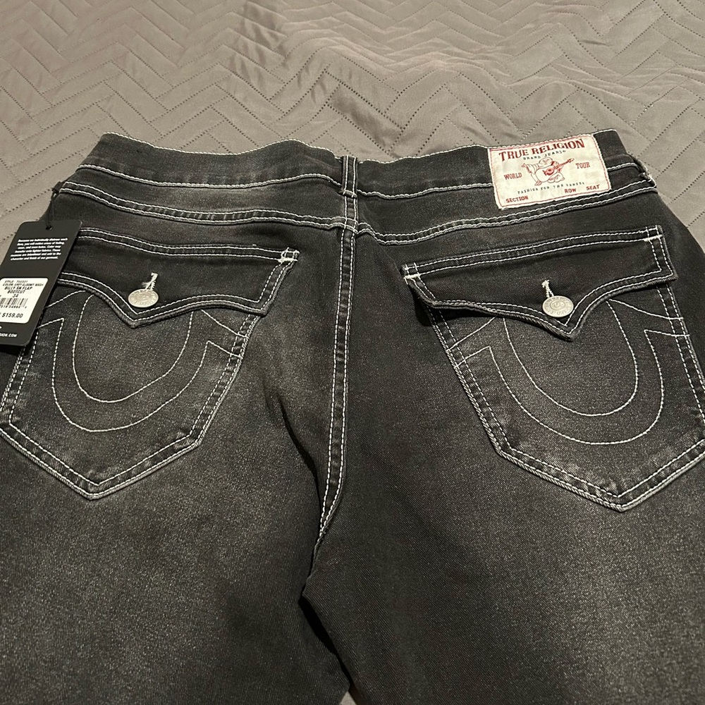 True Religion Black Denim Jeans